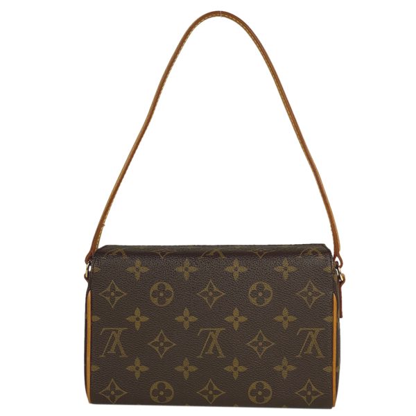 1000059193370 13 Louis Vuitton Recital Shoulder Handbag Monogram Brown