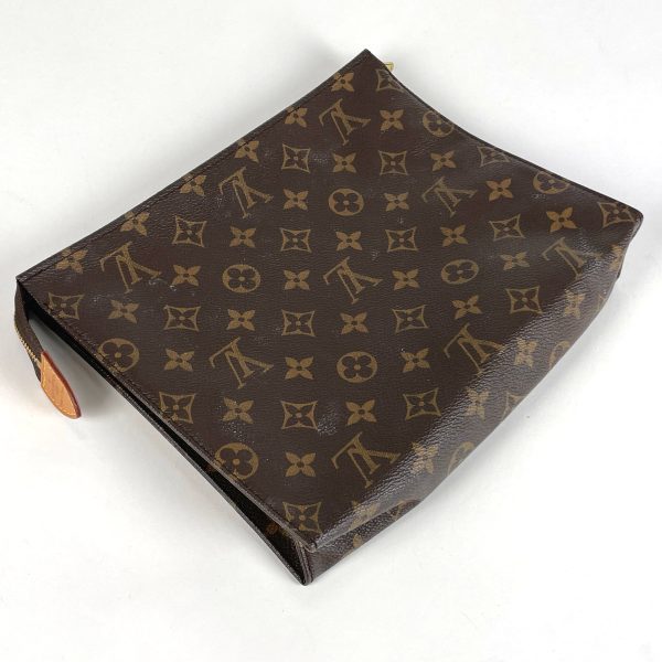 1000059234059 12 Louis Vuitton Posh Toilette 26 Accessory Case Cosmetic Pouch Monogram Brown