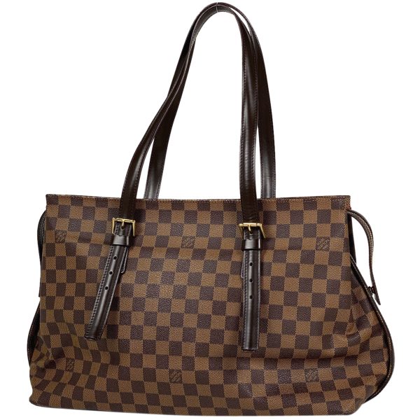 1000059812066 11 Louis Vuitton Chelsea Shoulder Bag Damier Brown