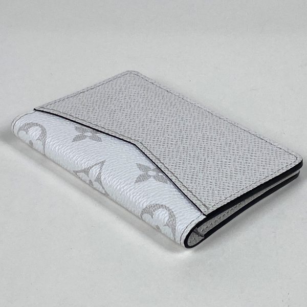 1000059812356 12 Louis Vuitton Organizer De Poche Card Holder Taigarama Optic White