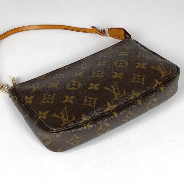 1000059827954 12 Louis Vuitton Pochette Accessories Makeup Pouch Monogram Brown