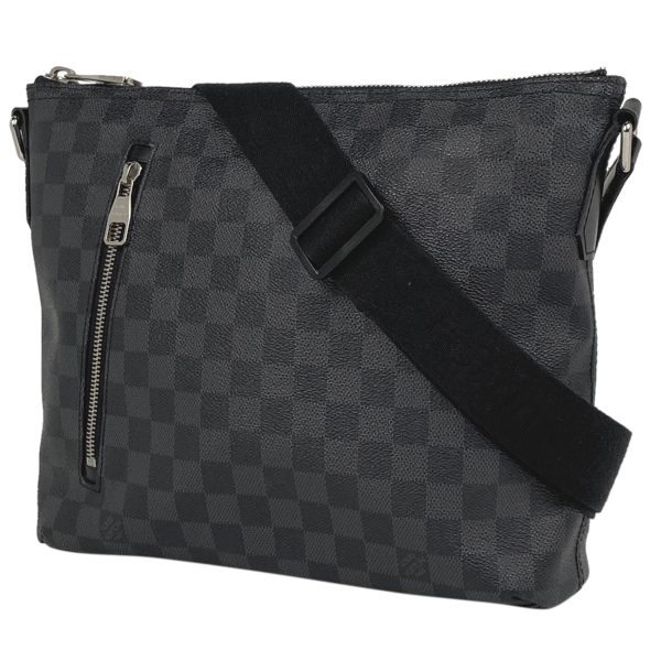 1000059963508 11 Louis Vuitton Mick PM Damier Graphite Messenger Bag Black