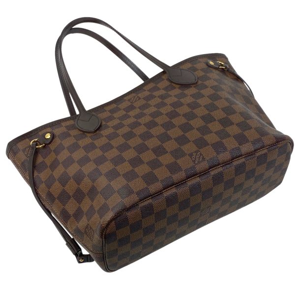 1000060012042 12 Louis Vuitton Neverfull PM Shopping Tote Bag Damier Brown