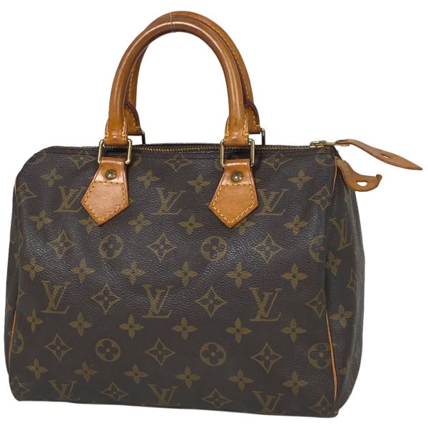 1000060018648 11 Louis Vuitton Speedy 25 Boston Bag Monogram Brown