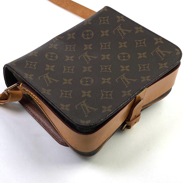 1000060019966 12 Louis Vuitton Cartesier 22 Crossbody Shoulder Bag Monogram Brown