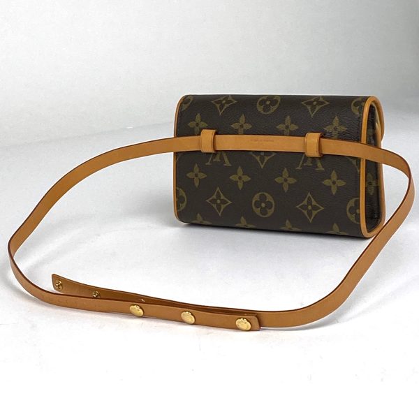 1000060038547 12 Louis Vuitton Pochette Florentine Waist Bag Monogram Brown