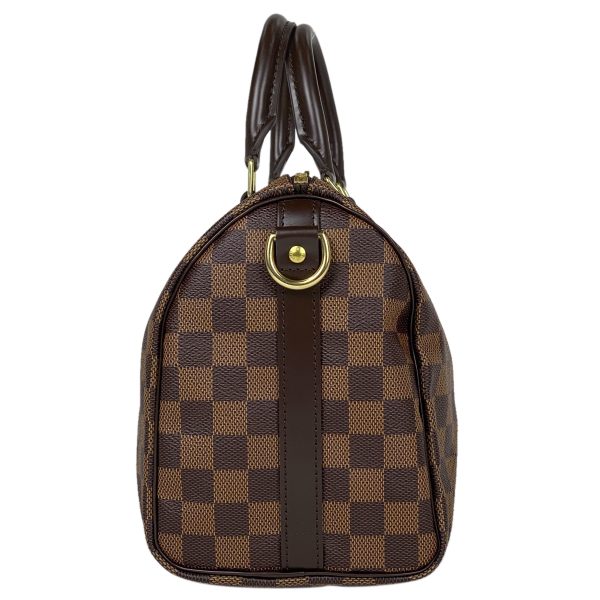 1000060235458 12 Louis Vuitton Speedy Bandouliere 25 2WAY Shoulder Bag Damier Brown