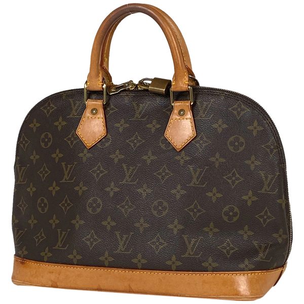 1000060244535 11 Louis Vuitton Alma Handbag Monogram Brown