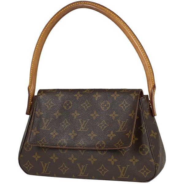 1000060244542 11 Louis Vuitton Mini Looping Shoulder Bag Monogram Brown