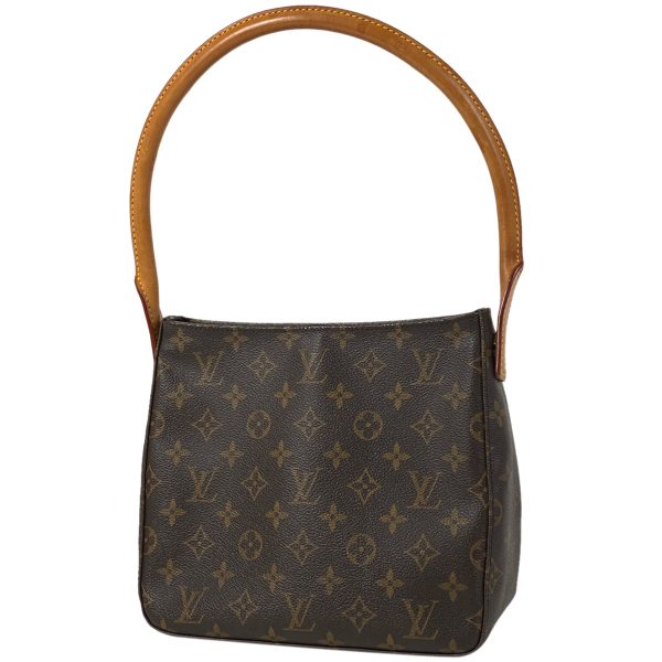 1000060474635 11 Louis Vuitton Looping MM One Shoulder Bag Monogram Brown