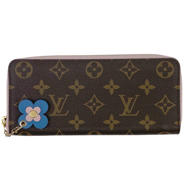 1000060681637 11 Louis Vuitton Portefeuille Clemence Long Wallet Monogram Pink