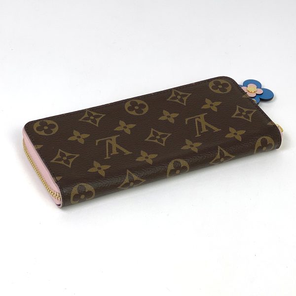 1000060681637 12 Louis Vuitton Portefeuille Clemence Long Wallet Monogram Pink