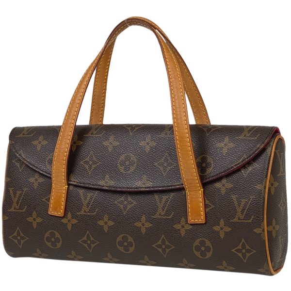 1000060681729 11 Louis Vuitton Sonatine Handbag Monogram Brown