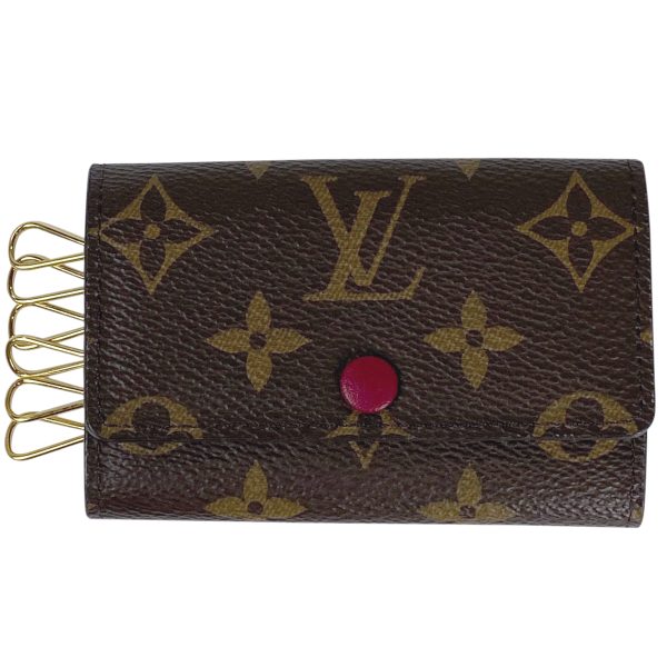 1000060699533 11 Louis Vuitton Multicle 6 Key Holder Monogram Brown