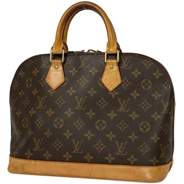 1000060700833 11 Louis Vuitton Alma Handbag Monogram Brown