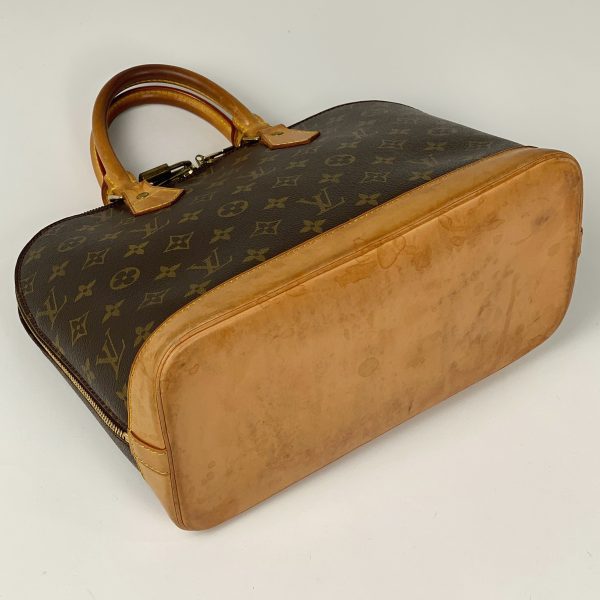 1000060700833 12 Louis Vuitton Alma Handbag Monogram Brown