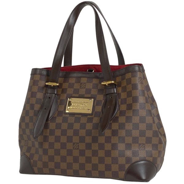 1000060702264 11 Louis Vuitton Hampstead MM Shoulder Bag Damier Brown