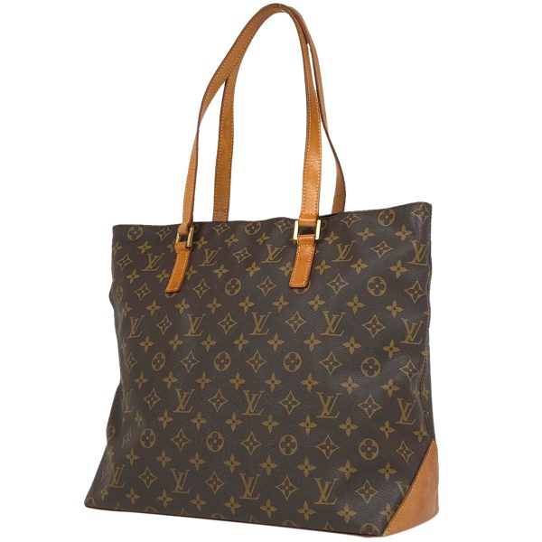 1000060709584 11 Louis Vuitton Hippo Mezzo Monogram Shoulder Tote Bag Brown