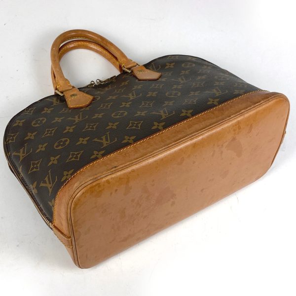 1000060813854 12 Louis Vuitton Alma 2WAY Shoulder Bag Monogram Brown