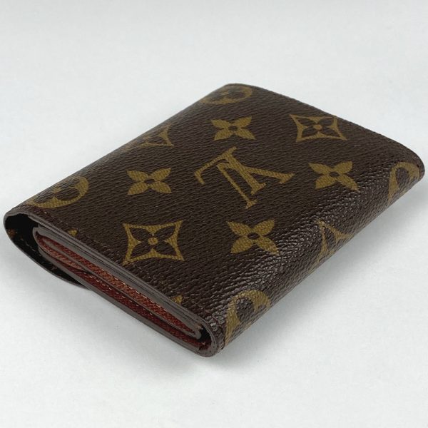 1000060867345 12 Louis Vuitton Portefeuille Hélène Mini Trifold Wallet Monogram Brown