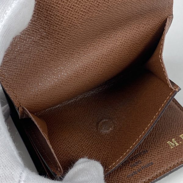 1000060867345 14 Louis Vuitton Portefeuille Hélène Mini Trifold Wallet Monogram Brown