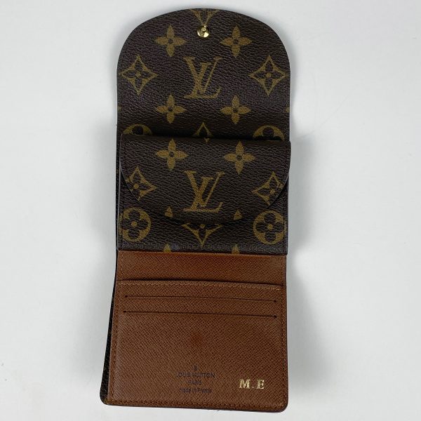 1000060867345 16 Louis Vuitton Portefeuille Hélène Mini Trifold Wallet Monogram Brown