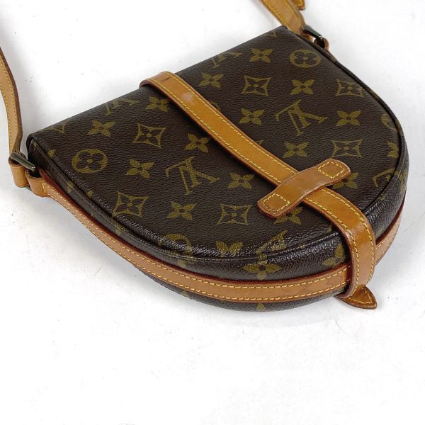 1000061027854 12 Louis Vuitton Chantilly PM Crossbody Pochette Monogram Brown