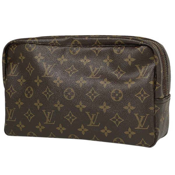 1000061339162 11 Louis Vuitton Truth Toilette 28 Makeup Pouch Monogram Brown