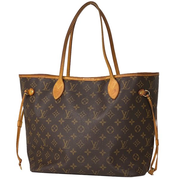 1000061348430 11 Louis Vuitton Neverfull MM Shoulder Bag Monogram Brown