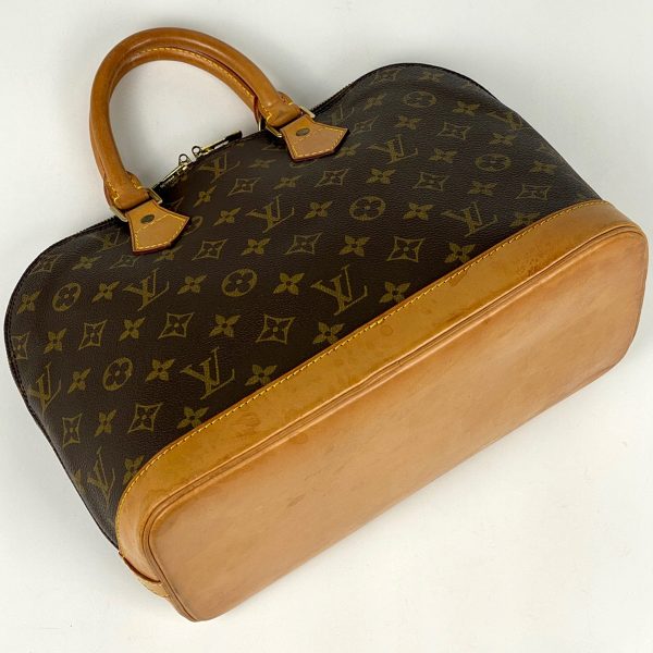 1000061681605 12 Louis Vuitton Alma Handbag Monogram Brown