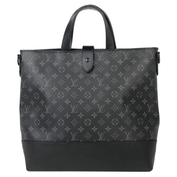 1000061689007 13 Louis Vuitton Saumur Tote 2WAY Shoulder Bag Monogram Eclipse Black