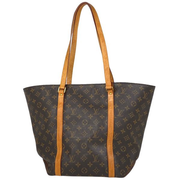 1000061693097 11 Louis Vuitton Sack Shopping Shoulder Tote Bag Monogram Brown