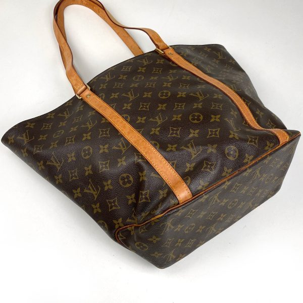 1000061693097 12 Louis Vuitton Sack Shopping Shoulder Tote Bag Monogram Brown