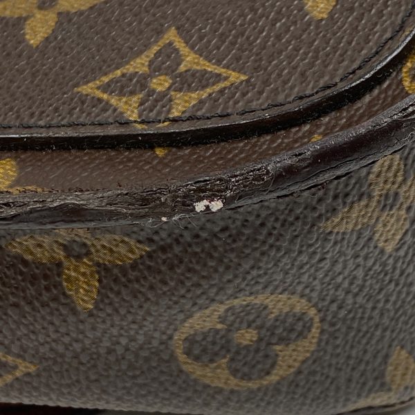 1000061700368 12 Louis Vuitton Saint Cloud 18 Crossbody Bag Monogram Brown