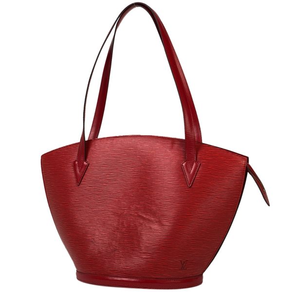 1000061730600 11 Louis Vuitton Saint Jacques Tote Bag Epi Castilian Red