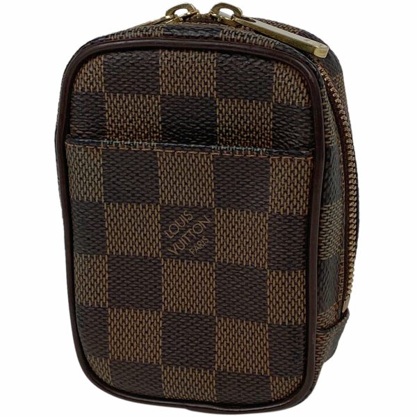 1000061757522 11 Louis Vuitton Etui Okapi PM Cigarette Case Damier Brown