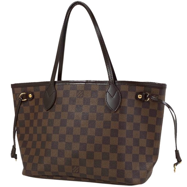 1000061778879 11 Louis Vuitton Neverfull PM Tote Bag Damier Brown