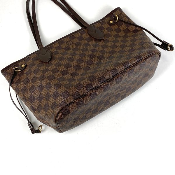 1000061778879 12 Louis Vuitton Neverfull PM Tote Bag Damier Brown