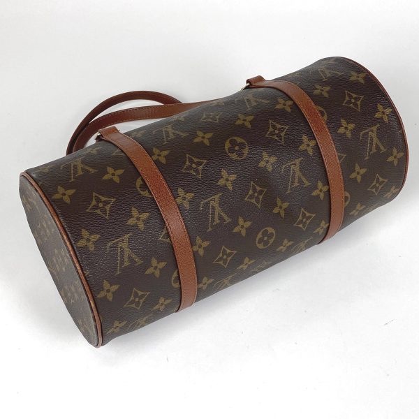 1000061825122 12 Louis Vuitton Papillon 30 Barrel Bag Monogram Brown