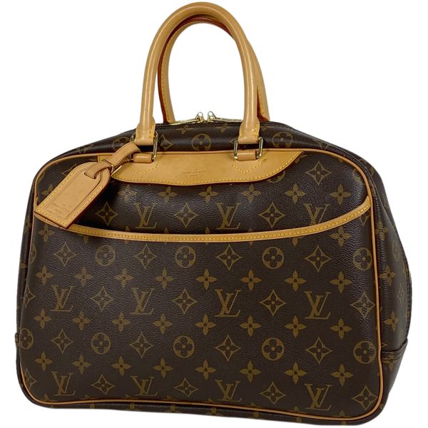 1000061828017 11 Louis Vuitton Deauville Handbag Monogram Brown