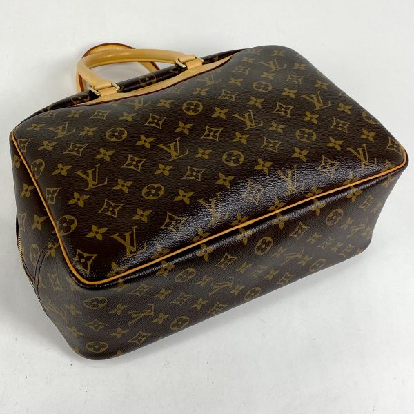 1000061828017 12 Louis Vuitton Deauville Handbag Monogram Brown