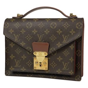 1000062112153 11 Louis Vuitton Neverfull MM Monogram Tote Bag with Pouch