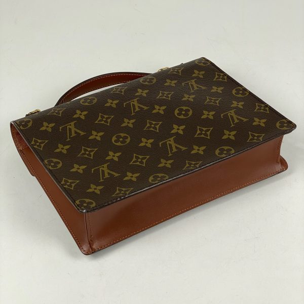 1000062112153 12 Louis Vuitton Monceau 26 Shoulder Bag 2WAY Monogram Brown