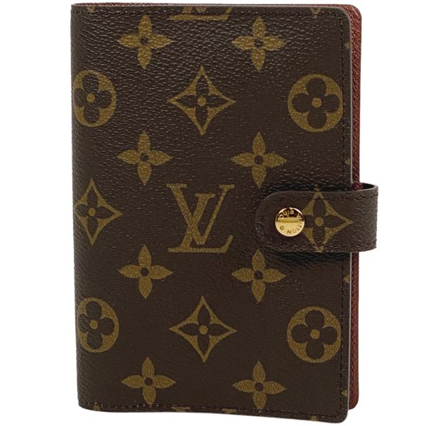 1000062162738 11 Louis Vuitton PM Notebook Cover System Monogram Brown