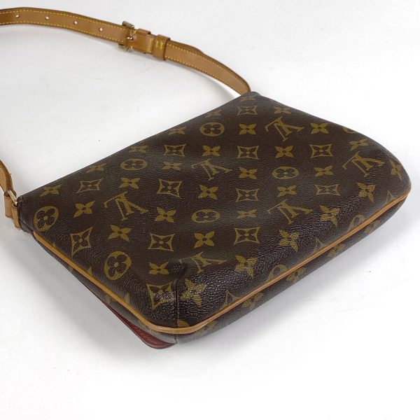 1000062180923 12 Louis Vuitton Musette Tango Short Shoulder Bag Monogram Brown