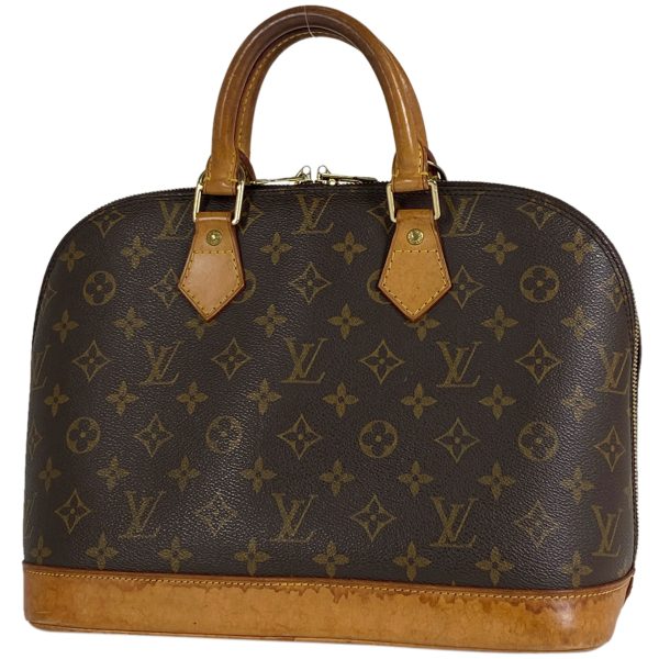 1000062208191 11 Louis Vuitton Alma Handbag Monogram Brown