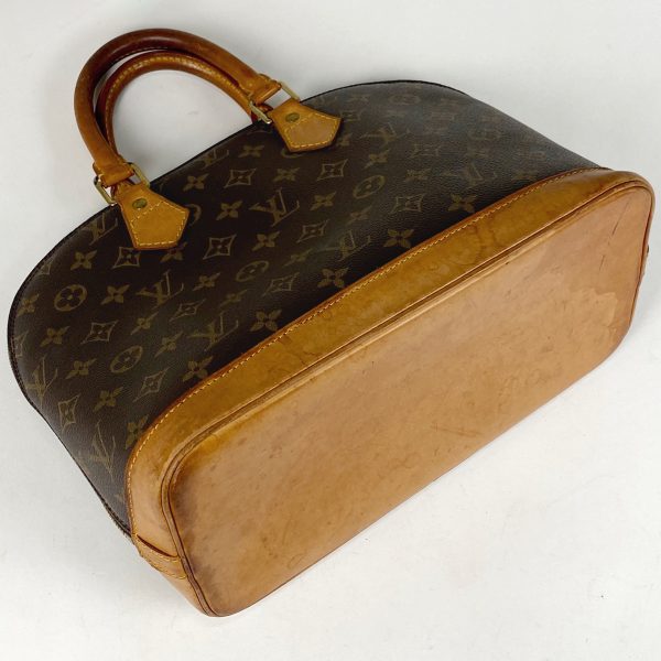 1000062208191 12 Louis Vuitton Alma Handbag Monogram Brown