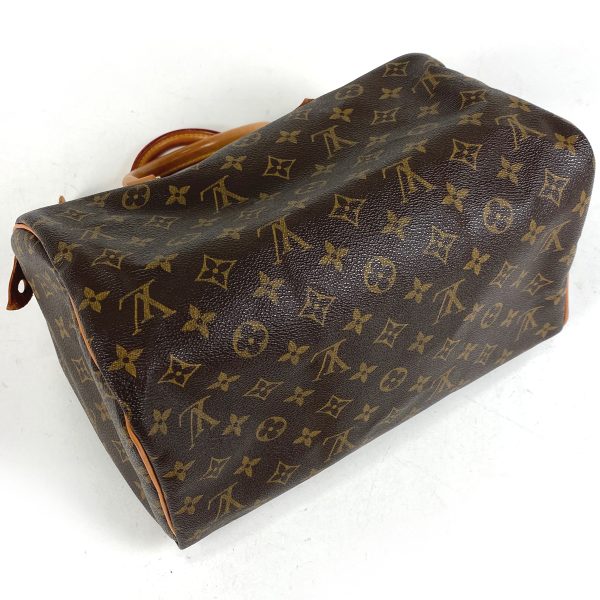 1000062294217 12 Louis Vuitton Speedy 30 Boston Bag Monogram Brown