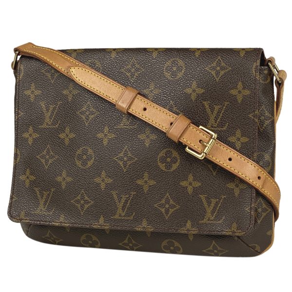 1000062299922 11 Louis Vuitton Musette Tango Short Shoulder Bag Monogram Brown