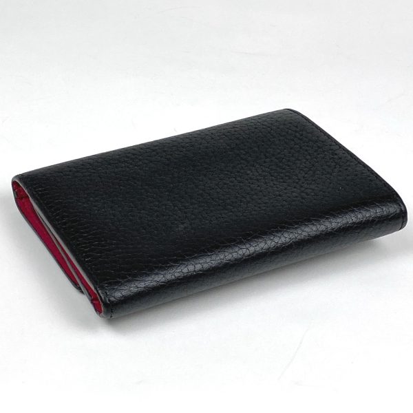 1000062317947 12 Louis Vuitton Portefeuille Capucines Compact Wallet Leather Black